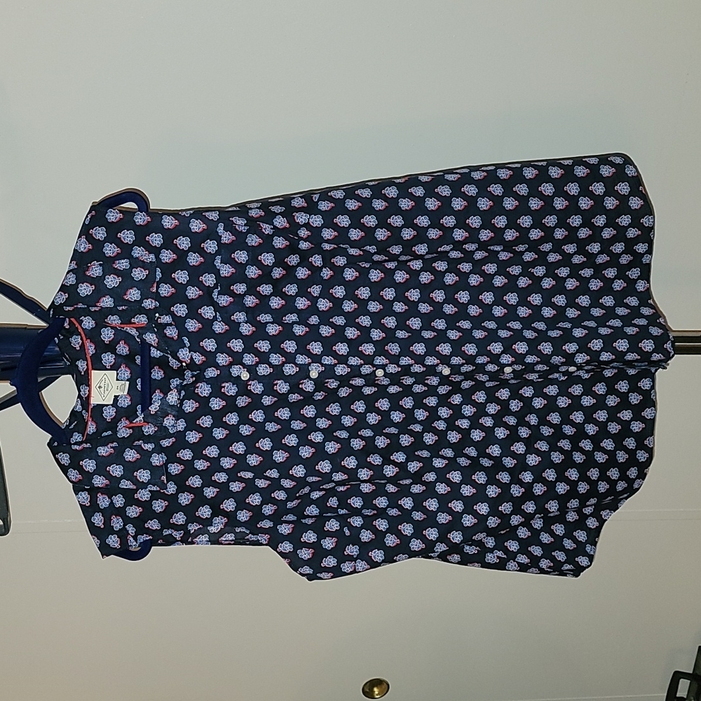 St.John's Bay, sleeveless, collar, button up, NWT